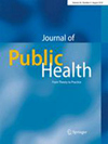JOURNAL OF PUBLIC HEALTH雜志封面